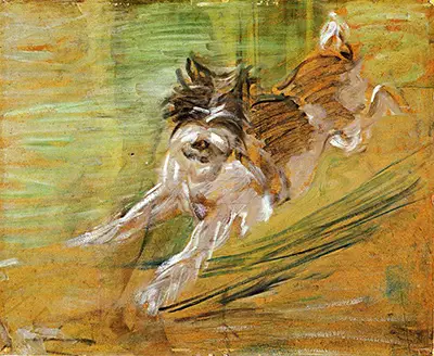 Springender Hund Schlick Franz Marc